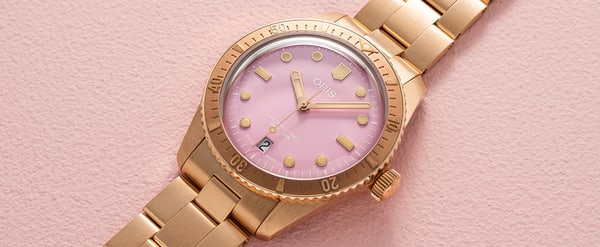 Divers Sixty-Five 'Cotton Candy' - 01 733 7771 3158-07 8 19 15 | Oris